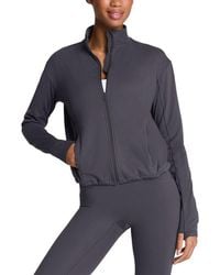 Spanx - Brushed Full Zip Jacket - Lyst