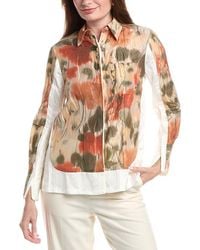 3.1 Phillip Lim - Blurred Marigold Pajama Shirt - Lyst