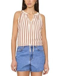 Vince Camuto - Halter Neck Tie Blouse - Lyst