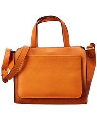Valextra - Passepartout Medium Leather Tote - Lyst