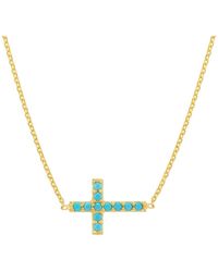 HAWLEY ST - 14K Religious Necklace - Lyst