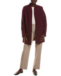 Eileen Fisher - High Collar Wool Jacket - Lyst