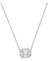 Forever Creations USA Inc. - Forever Creations 14K 0.71 Ct. Tw. Diamond Illusion Necklace - Lyst