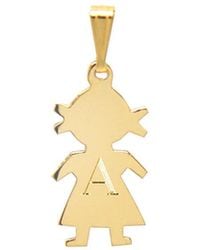 Jane Basch - 14k Girl Initial Enhancer (a-z) - Lyst