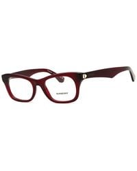 Burberry - 50Mm Optical Frames - Lyst