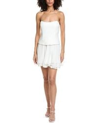 Amanda Uprichard - Airess Mini Dress - Lyst