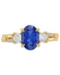Lab Grown Diamonds - 14K 2.50 Ct. Tw. Lab-Grown Diamond Engagement Ring - Lyst