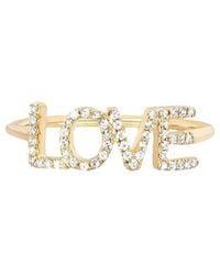 Forever Creations USA Inc. - Signature Collection 14K 0.15 Ct. Tw. Diamond Love Ring - Lyst