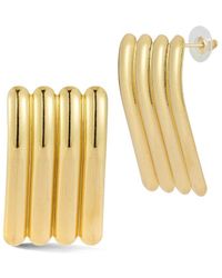 Glaze Jewelry - Plated Stainless Steel Sculptural Statement Stud Earrings - Lyst