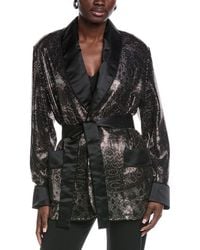 Etro - Giacca Silk-Blend Blazer - Lyst