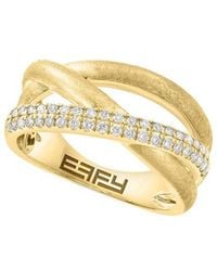 Effy Fine Jewelry - 14K 0.31 Ct. Tw. Diamond Ring - Lyst