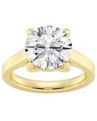 Lab Grown Diamonds - 14K 7.00 Ct. Tw. Lab-Grown Diamond Solitaire Engagement Ring - Lyst