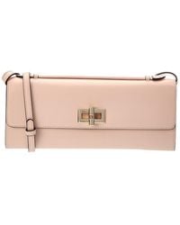 Furla - Clara Leather Crossbody Clutch - Lyst