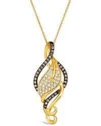 Le Vian - Le Vian 14K 0.01 Ct. Tw. Diamond Pendant Necklace - Lyst