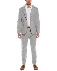Brunello Cucinelli - 2Pc Alpaca & Wool-Blend Suit With Pleated Pant - Lyst