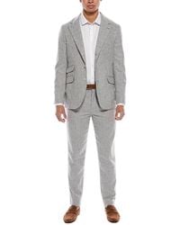 Brunello Cucinelli - 2Pc Alpaca & Wool-Blend Suit With Pleated Pant - Lyst
