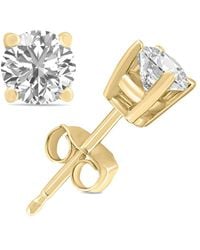 Lab Grown Diamonds - 14k 0.50 Ct. Tw. Lab Grown Diamond Studs - Lyst