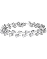 Lab Grown Diamonds - 14K 13.50 Ct. Tw. Lab-Grown Diamond Fashion Bracelet - Lyst