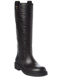 Fendi - Leather Boots - Lyst
