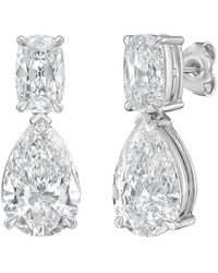 Diana M. Jewels - 14K 15.00 Ct. Tw. Lab-Grown Diamond Drop Earrings - Lyst