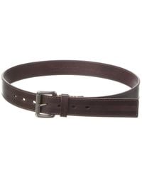 Tommy Bahama - Stained Stripe Leather Belt - Lyst