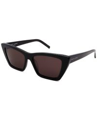 Saint Laurent - Sl276mica 53mm Sunglasses - Lyst