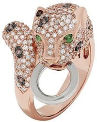 Effy Fine Jewelry - 14K 1.34 Ct. Tw. Diamond & Emerald Ring - Lyst
