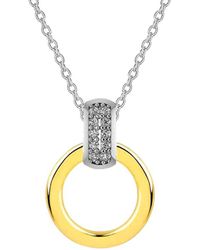 Gabi Rielle - 14K Over Cz Stackable Necklace - Lyst