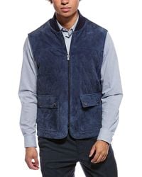 Isaia - Suede Vest - Lyst