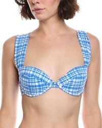 Kate Spade - Underwire Bra Bikini Top - Lyst