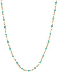 HAWLEY ST - 14K Piatto Necklace - Lyst