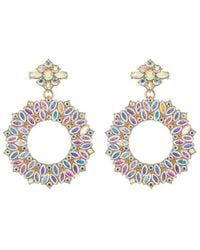Eye Candy LA - The Luxe Collection Crystal Soul Drop Earrings - Lyst