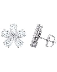 Lab Grown Diamonds - 14K 9.00 Ct. Tw. Lab-Grown Diamond Earrings - Lyst