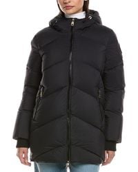 Scotch & Soda - Fallon Boxy Inverted Chevron Quilted Coat - Lyst