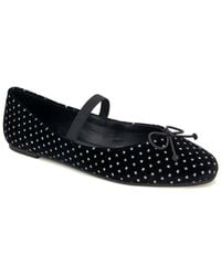 Kenneth Cole - Myra Velvet Flat - Lyst