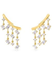Lab Grown Diamonds - 14K 2.90 Ct. Tw. Lab-Grown Diamond Dangle Earrings - Lyst
