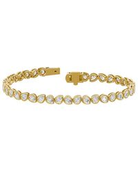 Lab Grown Diamonds - 14K 5.40 Ct. Tw. Lab-Grown Diamond Bracelet - Lyst