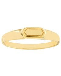HAWLEY ST - 14K Engravable Ring - Lyst