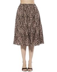 Alexia Admor - Isla Midi Skirt - Lyst