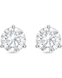 Diana M. Jewels - Diana M. 14K 15.00 Ct. Tw. Lab-Grown Diamond Stud Earrings - Lyst
