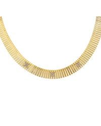 Meshmerise - 18K Over 0.12 Ct. Tw. Lab-Grown Diamond Necklace - Lyst