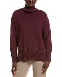 Eileen Fisher - Wool Turtleneck Sweater - Lyst
