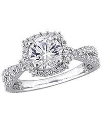 Rina Limor - 2.14 Ct. Tw. Lab-Grown Created Sapphire Halo Ring - Lyst