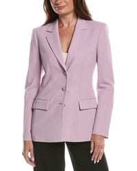 Lafayette 148 New York - Single Breasted Three-Button Jacket - Lyst