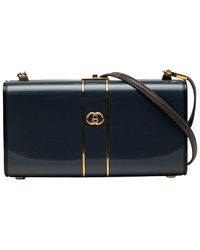 Gucci - Faux Leather Interlocking G Crossbody (Authentic Pre-Loved) - Lyst