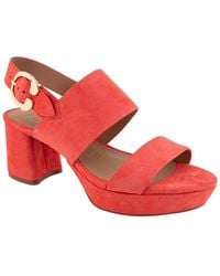Aerosoles - Camera Suede Heeled Sandal - Lyst