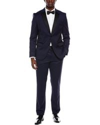 BOSS - 2Pc Slim Fit Wool Tuxedo - Lyst