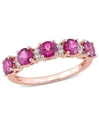 Rina Limor - 1.57 Ct. Tw. Gemstone Half-Eternity Ring - Lyst