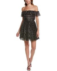 ML Monique Lhuillier - Off-The-Shoulder Cocktail Dress - Lyst