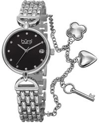 Burgi - Burgi Alloy Watch - Lyst